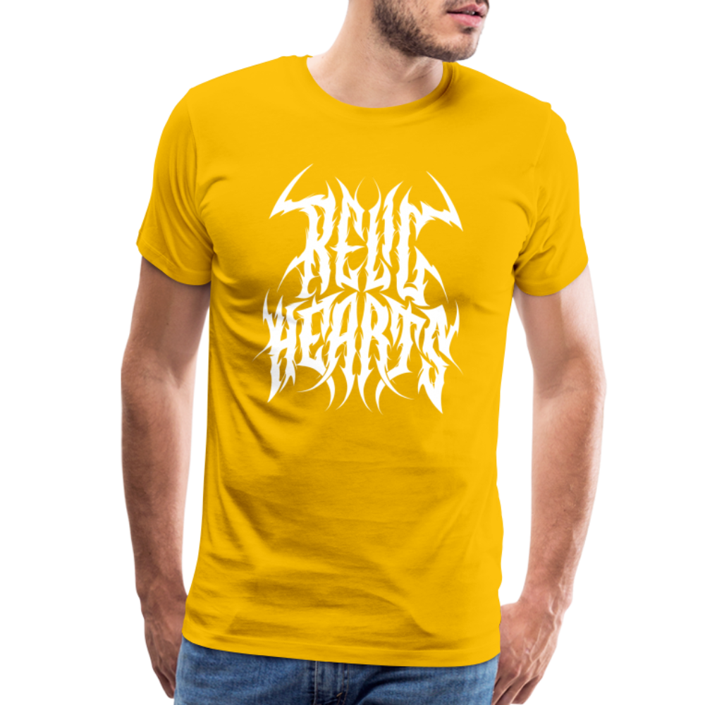 Relic Hearts Metal Logo Shirt - sun yellow