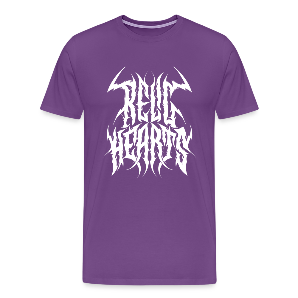 Relic Hearts Metal Logo Shirt - purple