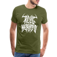 Relic Hearts Metal Logo Shirt - olive green