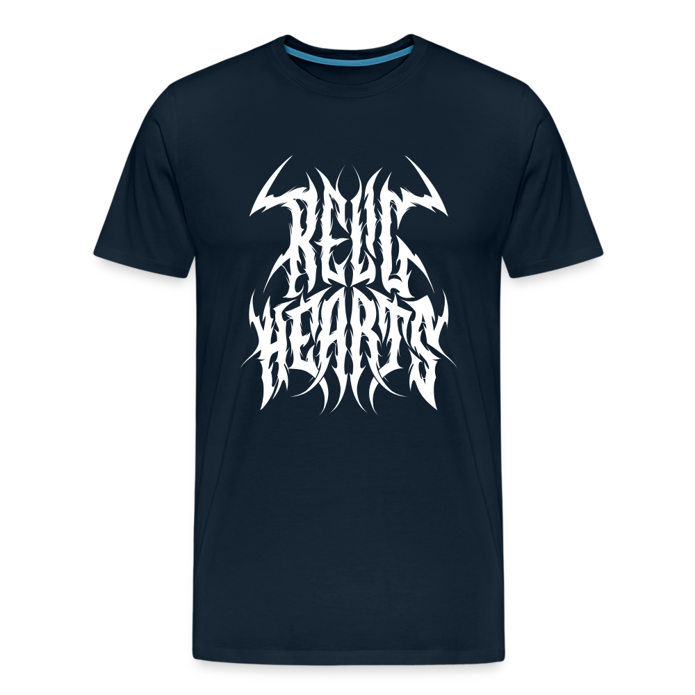 Relic Hearts Metal Logo Shirt - deep navy