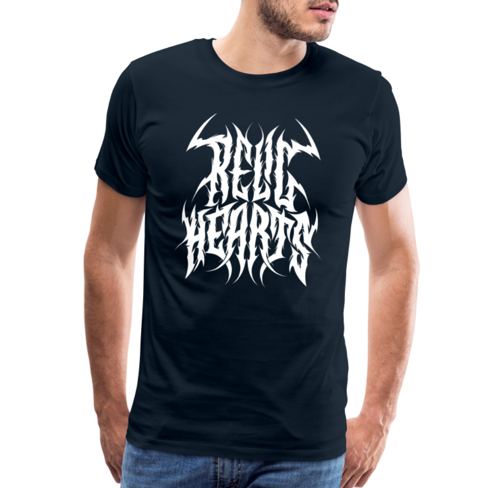 Relic Hearts Metal Logo Shirt - deep navy