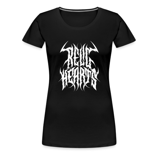 Relic Hearts Metal Logo Women's Premium T - black