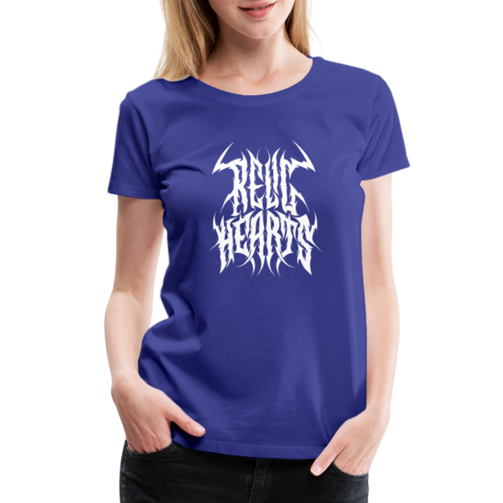 Relic Hearts Metal Logo Women's Premium T - royal blue