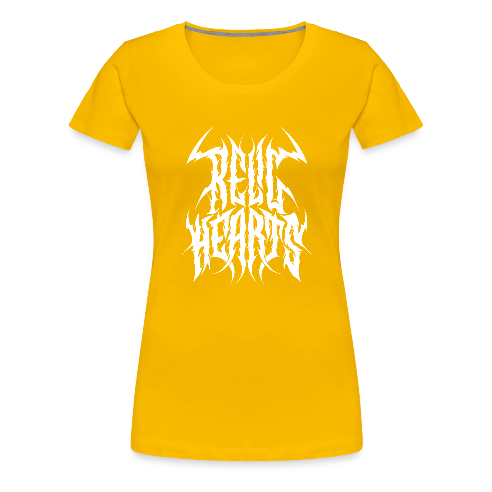 Relic Hearts Metal Logo Women's Premium T - sun yellow