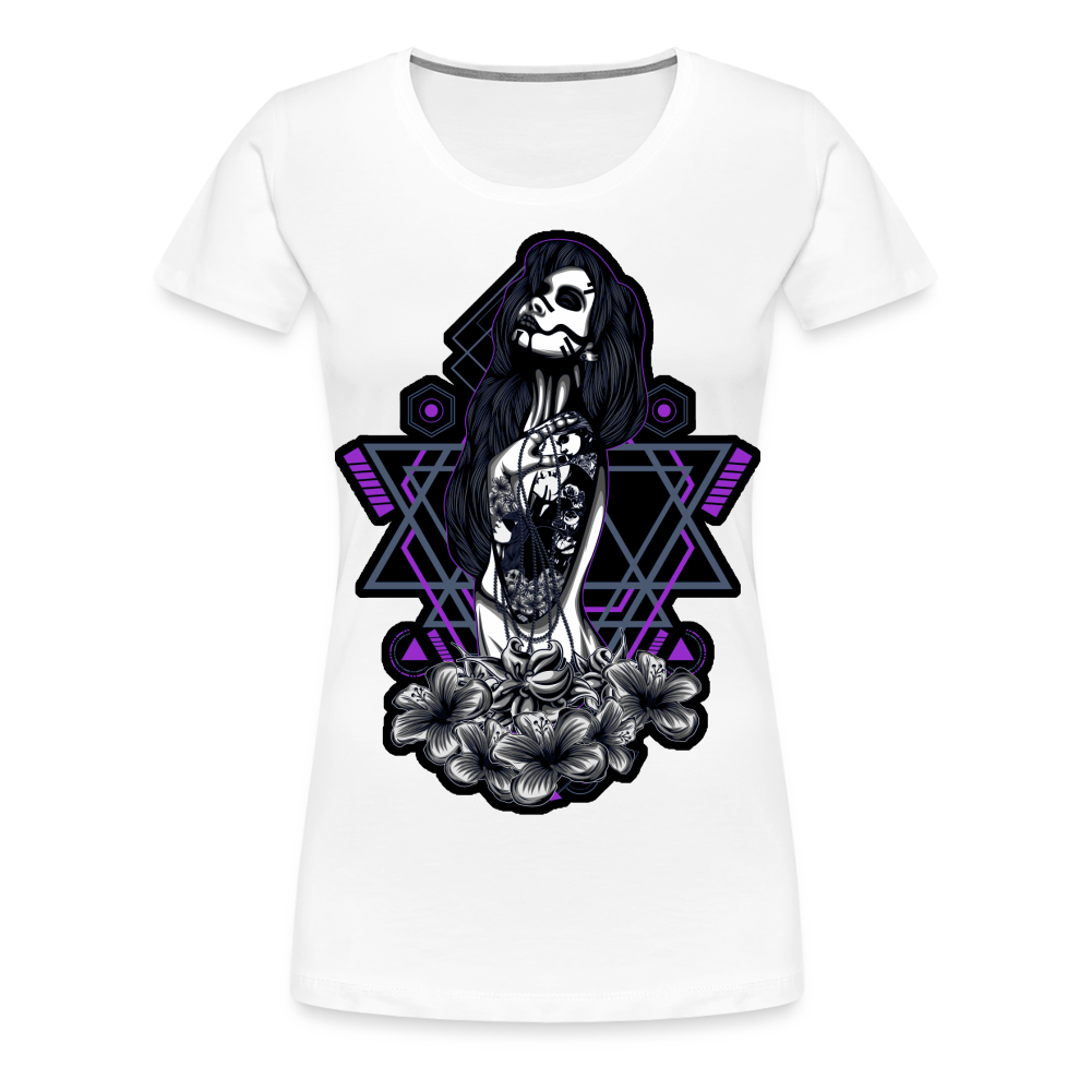 She's So Cool Women’s Premium T - white